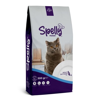Spelly Premium Ξηρά Τροφή για Ενήλικες Γάτες με Ψάρι 300gr Spelly Premium Ξηρά Τροφή για Ενήλικες Γάτες με Ψάρι 300gr