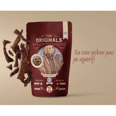 The Originals Grain Free 80gr Αποξηραμένες Λωρίδες για Ενήλικους Σκύλους και Κουτάβια με Μοσχάρι The Originals Grain Free 80gr Αποξηραμένες Λωρίδες για Ενήλικους Σκύλους και Κουτάβια με Μοσχάρι