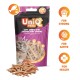 Uniq 50gr Λιχουδιά για Γάτες Μαλακές Λωρίδες με Σολομό και Ταυρίνη Uniq 50gr Λιχουδιά για Γάτες Μαλακές Λωρίδες με Σολομό και Ταυρίνη