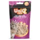 Uniq 50gr Λιχουδιά για Γάτες Μαλακές Λωρίδες με Σολομό και Ταυρίνη Uniq 50gr Λιχουδιά για Γάτες Μαλακές Λωρίδες με Σολομό και Ταυρίνη