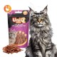 Uniq 50gr Λιχουδιά για Γάτες για Μαλλιά και Δέρμα Μαλακές Λωρίδες με Σολομό και Ταυρίνη Uniq 50gr Λιχουδιά για Γάτες για Μαλλιά και Δέρμα Μαλακές Λωρίδες με Σολομό και Ταυρίνη