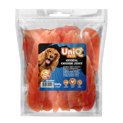 Uniq 500gr Λιχουδιά για Σκύλους Κομμάτια Κοτόπουλου Uniq 500gr Λιχουδιά για Σκύλους Κομμάτια Κοτόπουλου
