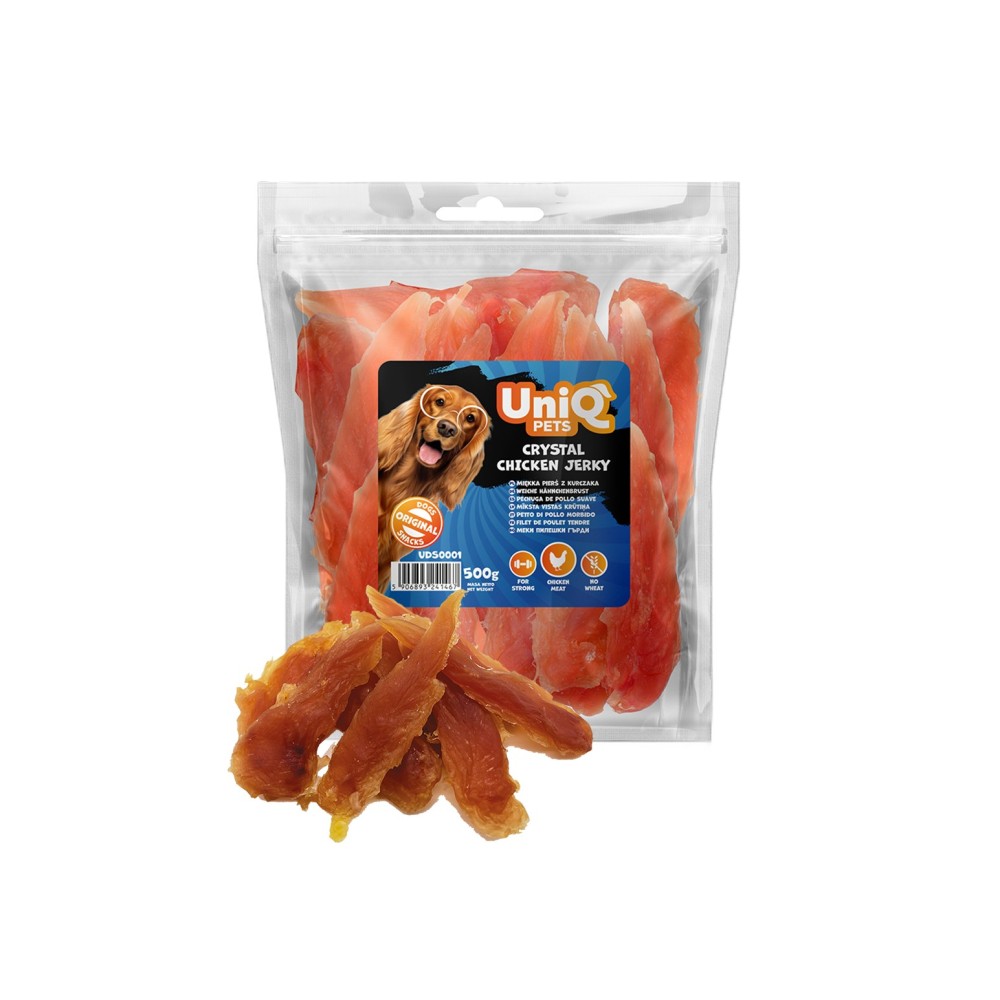 Uniq 500gr Λιχουδιά για Σκύλους Κομμάτια Κοτόπουλου Uniq 500gr Λιχουδιά για Σκύλους Κομμάτια Κοτόπουλου