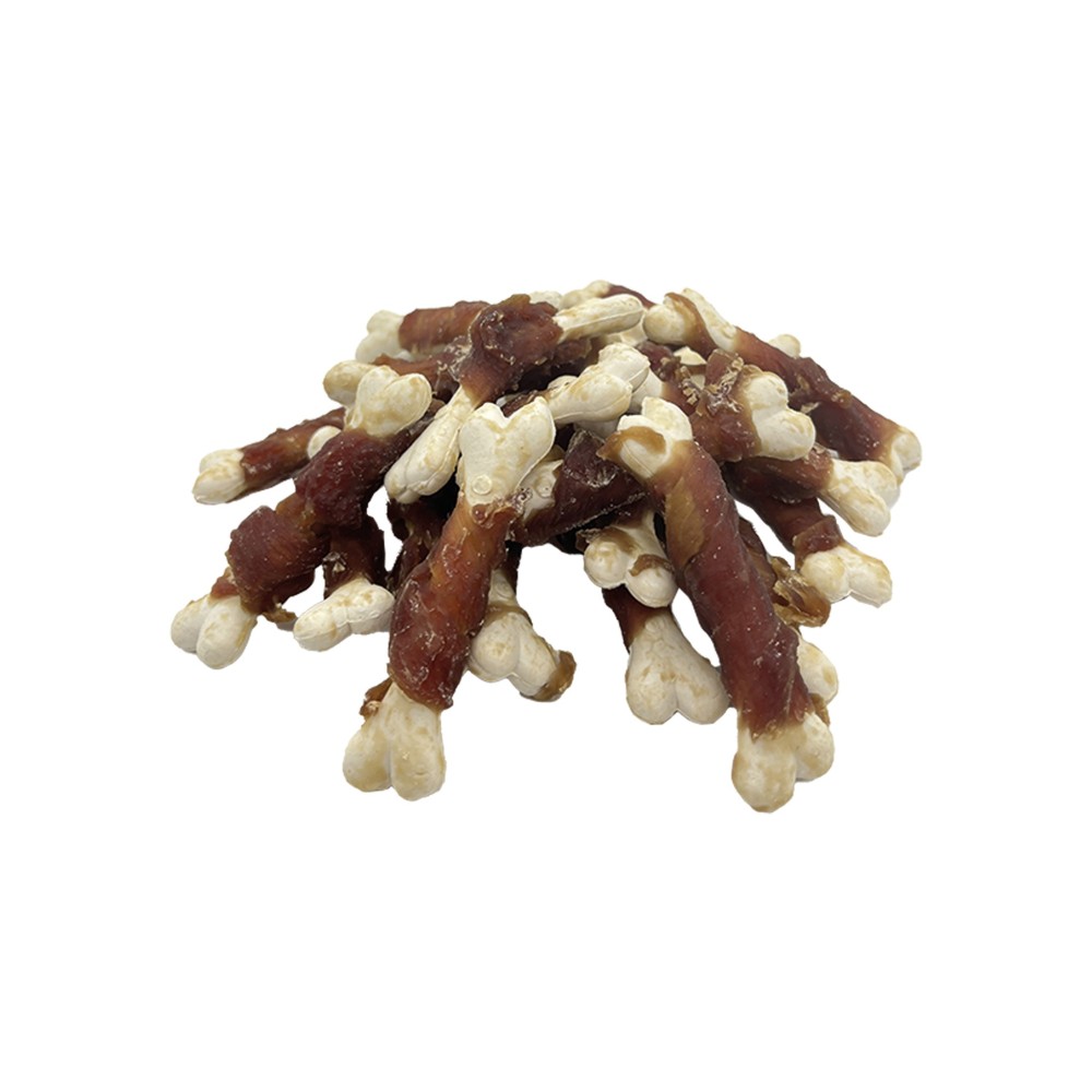 Uniq 500gr Λιχουδιά για Σκύλους Κόκκαλα Ασβεστούχα Τυλιγμένα με Πάπια Uniq 500gr Λιχουδιά για Σκύλους Κόκκαλα Ασβεστούχα Τυλιγμένα με Πάπια