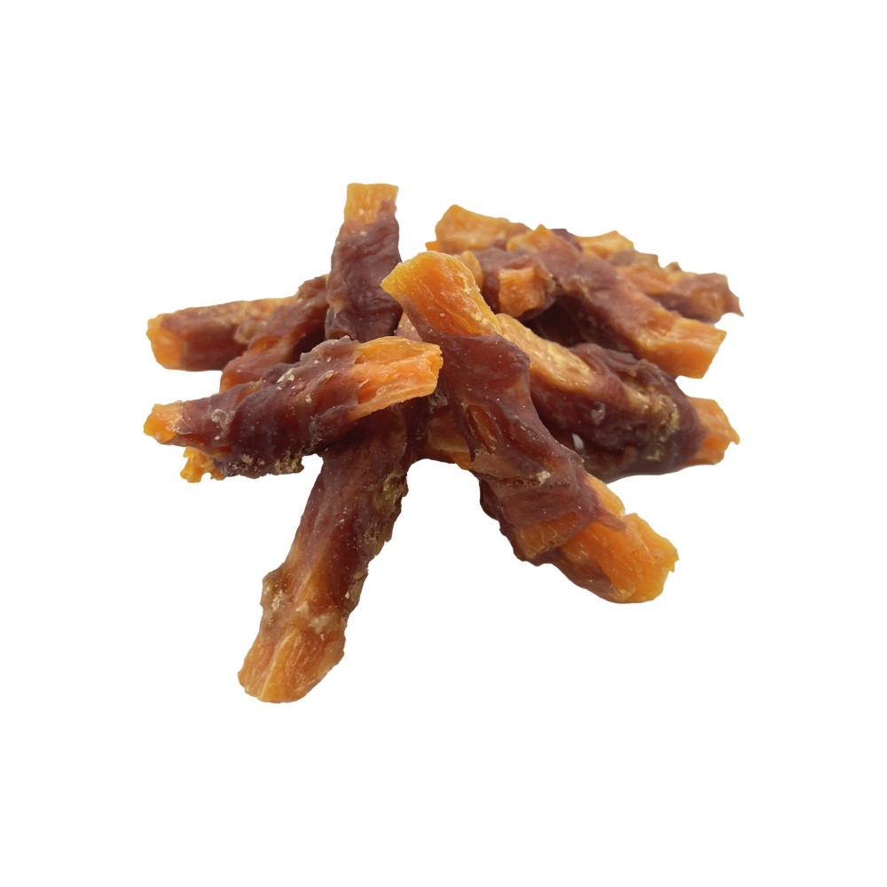 Uniq 500gr Λιχουδιά για Σκύλους Στικς Γλυκοπατάτας Τυλιγμένα με Πάπια Uniq 500gr Λιχουδιά για Σκύλους Στικς Γλυκοπατάτας Τυλιγμένα με Πάπια