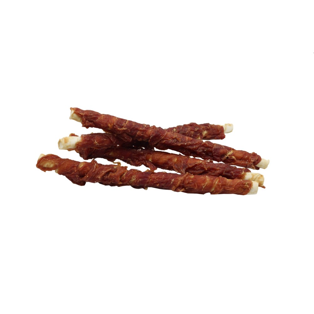 Uniq 320gr Λιχουδιά για Σκύλους Στικς από Δέρμα Τυλιγμένα με Πάπια 28εκ Uniq 320gr Λιχουδιά για Σκύλους Στικς από Δέρμα Τυλιγμένα με Πάπια 28εκ