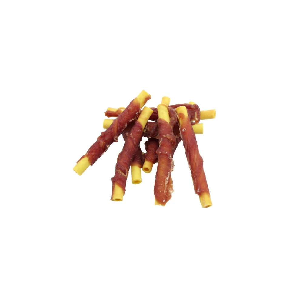 Uniq 500gr Λιχουδιά για Σκύλους Σωλήνες Γλυκοπατάτας Τυλιγμένοι με Πάπια Uniq 500gr Λιχουδιά για Σκύλους Σωλήνες Γλυκοπατάτας Τυλιγμένοι με Πάπια
