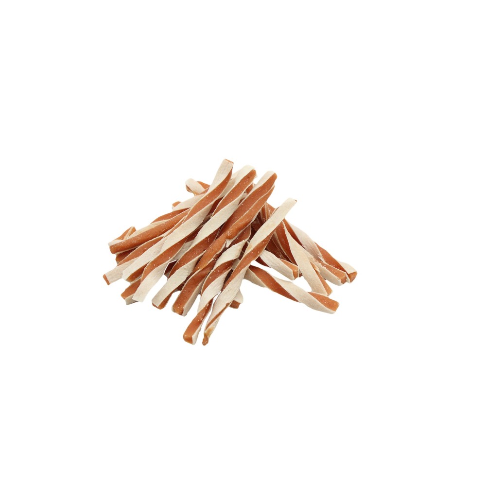 Uniq 500gr Λιχουδιά για Σκύλους Στριφτά Κομμάτια με Κοτόπουλο και Πόλλοκ