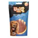 Uniq 80gr Λιχουδιά για Σκύλους Μαλακές Λωρίδες με Κουνέλι