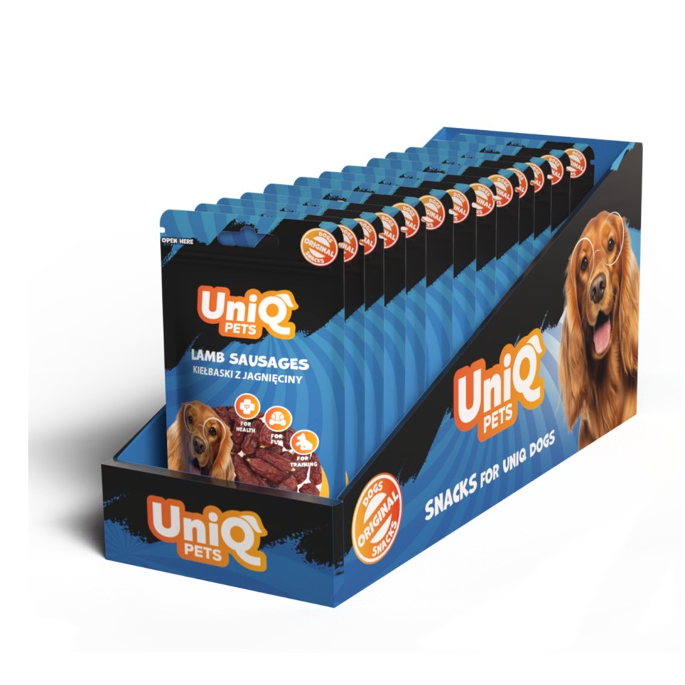 Uniq 80gr Λιχουδιά για Σκύλους Μαλακές Λωρίδες με Κουνέλι