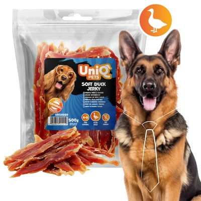 Uniq 500gr Λιχουδιά για Σκύλους Μαλακά Κομμάτια Πάπιας Uniq 500gr Λιχουδιά για Σκύλους Μαλακά Κομμάτια Πάπιας