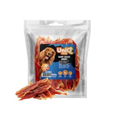 Uniq 500gr Λιχουδιά για Σκύλους Μαλακά Κομμάτια Πάπιας Uniq 500gr Λιχουδιά για Σκύλους Μαλακά Κομμάτια Πάπιας