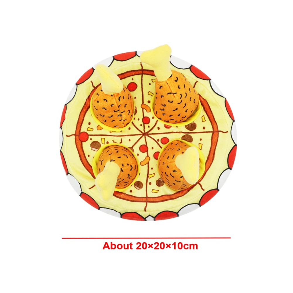 Uniq Λούτρινο Παιχνίδι για Σκύλους Κουβάς Kentucky με Αφαιρούμενα Μπούτια και Σφυρίχτρα