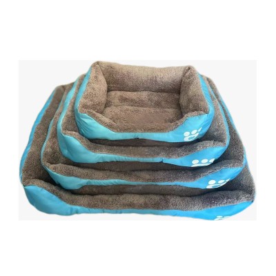 Snappy Κρεβάτι Κατοικιδίων COMFYCORNER Τετράγωνο Μπλε XLarge