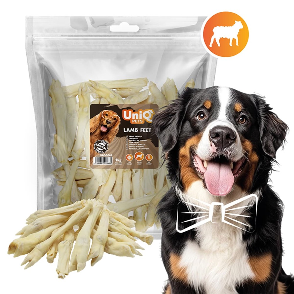 Uniq 1kg Λιχουδιά για Σκύλους Πόδια Αρνιού Uniq 1kg Λιχουδιά για Σκύλους Πόδια Αρνιού