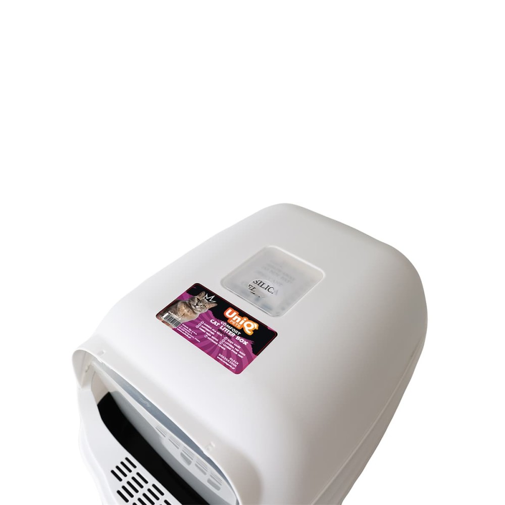 Uniq Τουαλέτα Γάτας Kittycabin Comfort Κλειστή με Φτυαράκι Γκρι