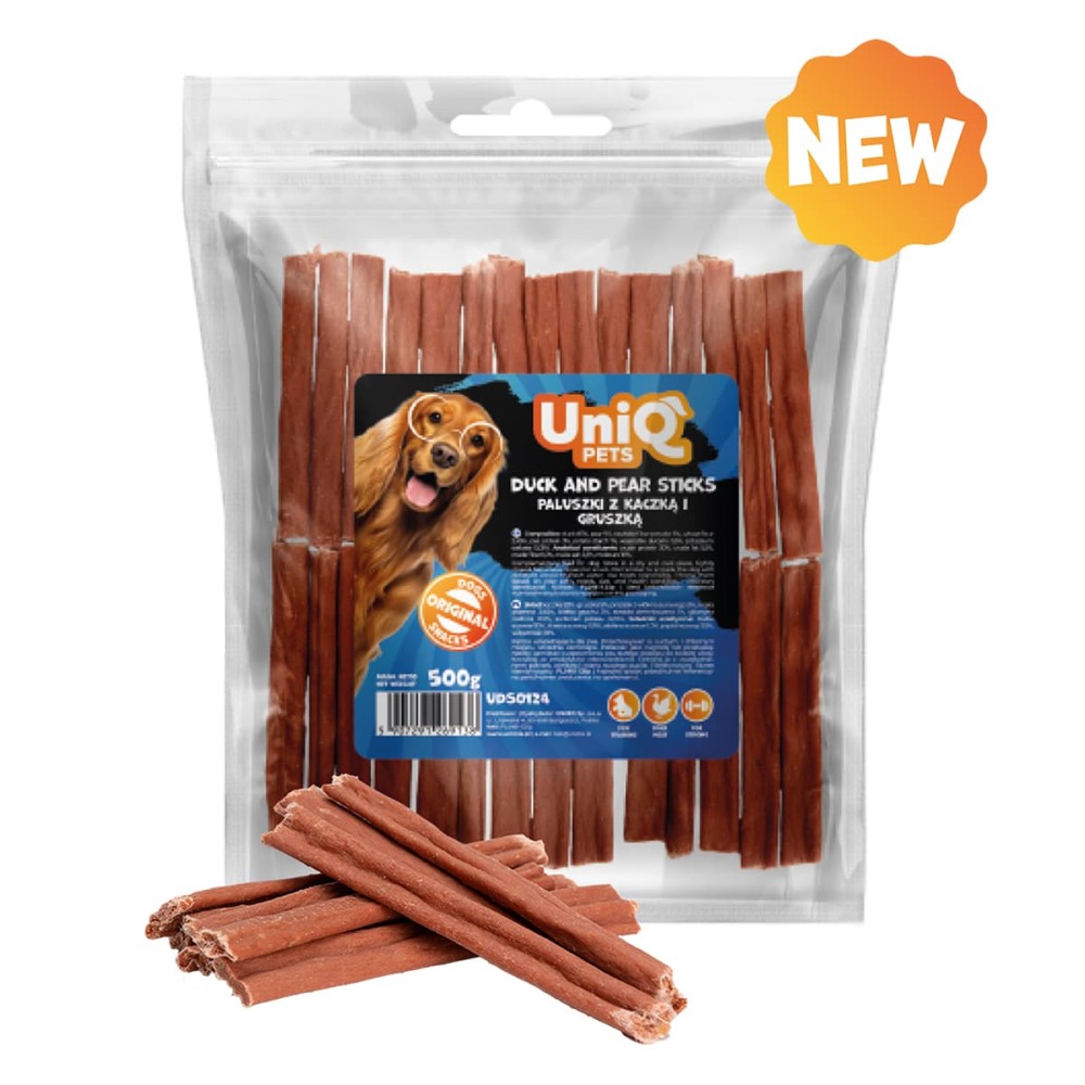 Uniq 500gr Λιχουδιά για Σκύλους Στικς με Πάπια και Αχλάδι