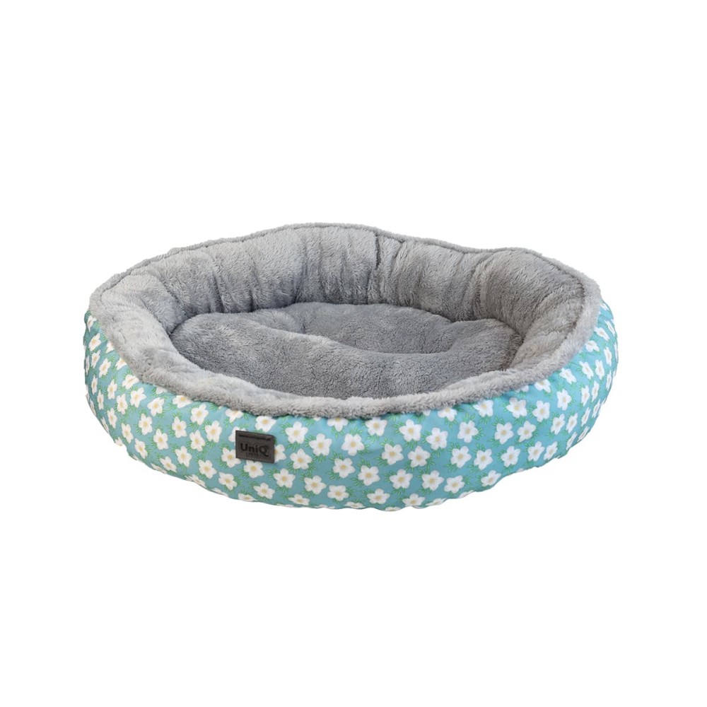 Uniq Κρεβάτι Κατοικιδίων DAILYNAP SNOWFLAKE Στρογγυλό Μπλε Small