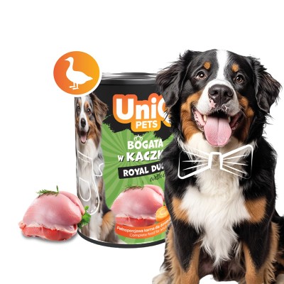 Uniq Πατέ 375gr για Ενήλικους Σκύλους με Πάπια