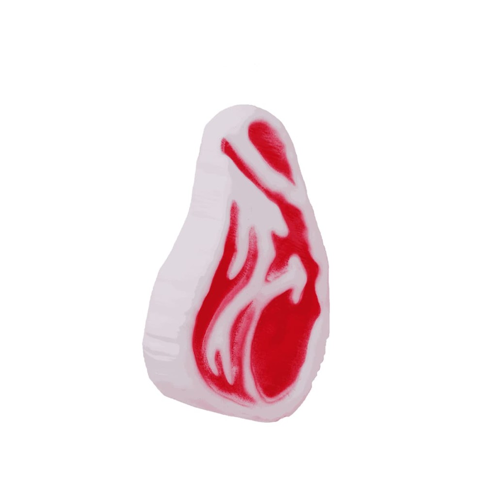 Uniq Παιχνίδι για Σκύλους Σχήμα Μπριζόλας από Καουτσούκ Με ήχο 11εκ.