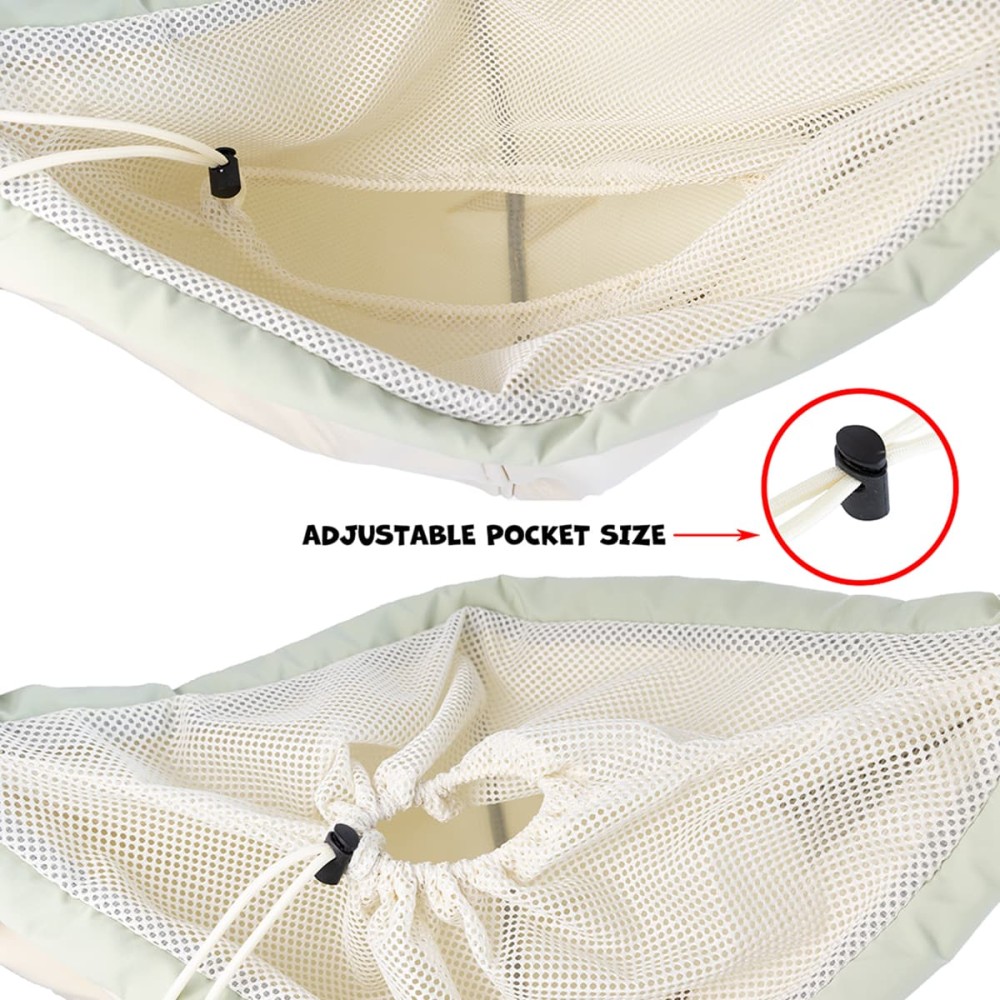 Uniq Τσάντα Μεταφοράς FURPOUCH PAWPOCKET Ρυθμιζόμενος Μάρσιπος Αγκαλιάς Ανοιχτό Πράσινο