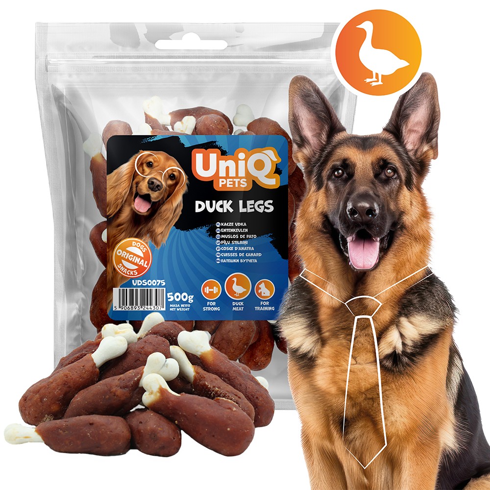 Uniq Chewy 500gr Λιχουδιά για Σκύλους Πόδια Πάπιας