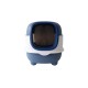 Uniq Kittycabin Cosmo Κλειστή Τουαλέτα Γάτας με Φτυαράκι Μπλε 56x39x40cm