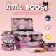Uniq Daily Drink Vital Boost 85ml για Γάτες με Κοτόπουλο, Τόνο και Raspberry 8τμχ