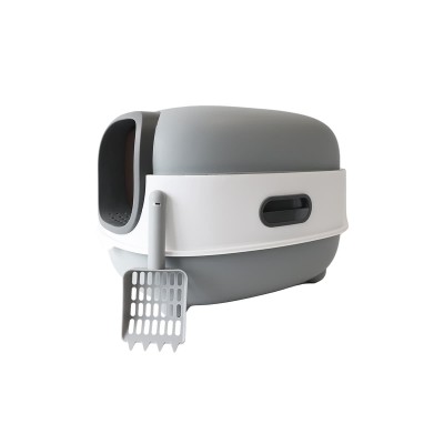 Uniq Τουαλέτα Γάτας Κλειστή με Φτυαράκι Γκρι