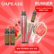 Vapeaze-Runner Pod Αναπλήρωσης 800 Puffs 2% Νικοτίνη Watermelon Ice