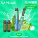 Vapeaze-Runner Pod Αναπλήρωσης 800 Puffs 2% Νικοτίνη Mint