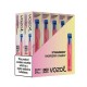 Vozol Neon 800 Vape μιας χρήσης 2ml 2% mg 800 puffs Strawberry Rasberry Cherry